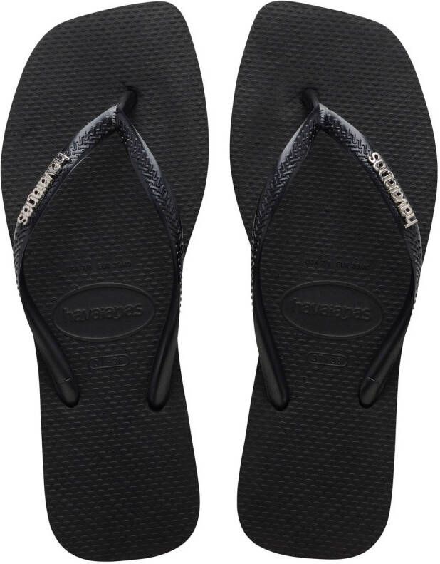 Havaianas Square Logo Metallic Teenslippers Dames