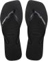 Havaianas Square Logo Metallic Teenslippers Dames - Thumbnail 1