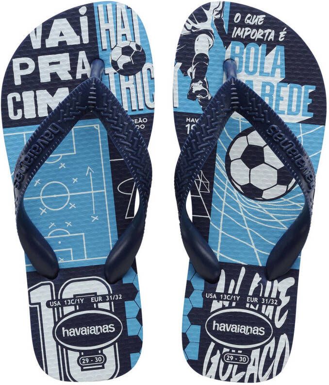 Havaianas teenslippers blauw Jongens Rubber 27 28 - Foto 2