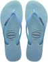 Havaianas Slim glitter iridescent lavender blue lichtblauw - Thumbnail 1