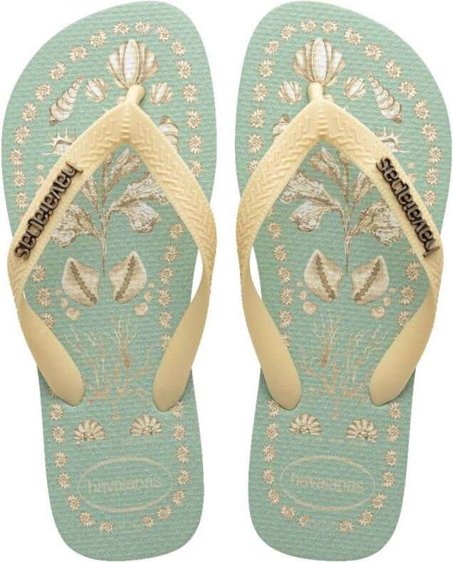 Havaianas Women's Top Tropicalia Vibes Sandalen groen