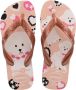 Havaianas teenslippers rosé Meisjes Rubber 27 28 - Thumbnail 1