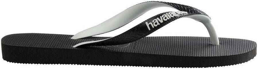 Havaianas Top Mix teenslippers zwart Meisjes Rubber 27-28