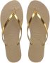 Havaianas Teenslippers YOU METALLIC met fijne metallic-riempjes - Thumbnail 1