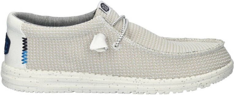 Hey Dude Wally Sport Mesh bootschoenen beige wit