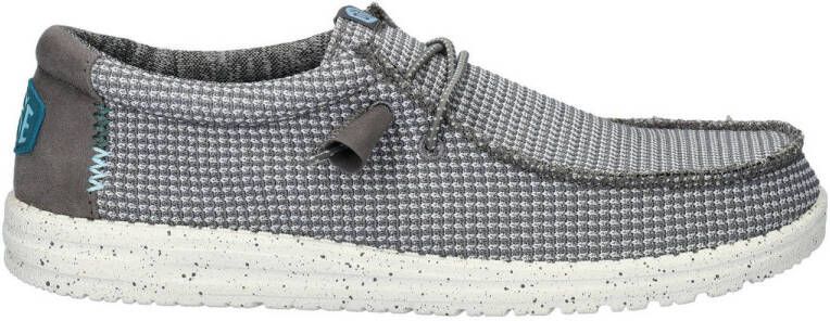 Hey Dude Sportieve Mesh Mocassin Schoenencollectie Gray Heren