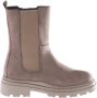 Bruin Tinten H1238 Chelsea boots Enkellaarsjes Meisjes Taupe - Thumbnail 2