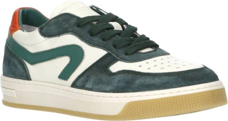 Hip Groen Meisjes Leer Meerkleurig 27 Sneakers | Sneaker van