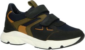Hip H1367 leren sneakers donkerblauw