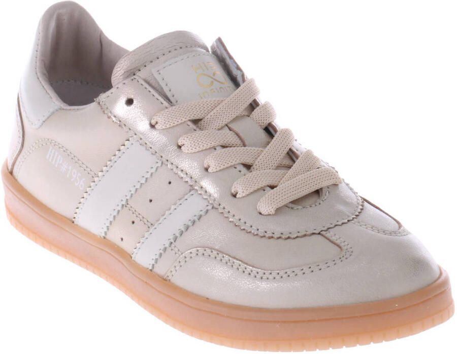 Hip leren sneakers beige - Foto 2