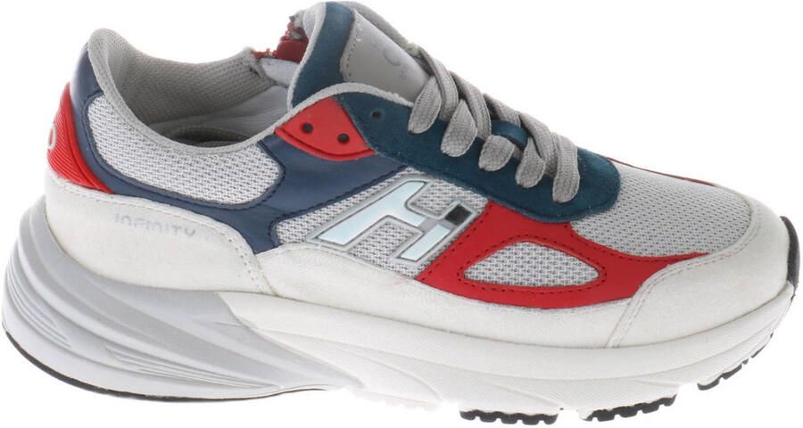 Hip Jongens Lage sneakers Chunky zool H1667 Multi Leatherlook