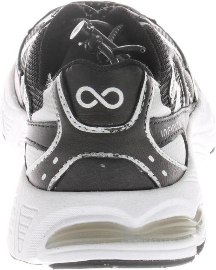 Hip leren sneakers met print zwart wit Jongens Leer All over print - Foto 3