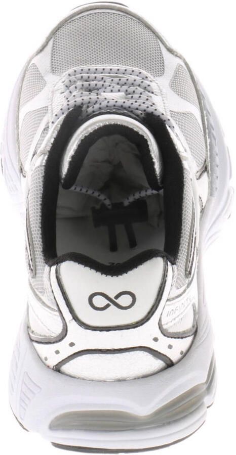 Hip leren sneakers zilver - Foto 3