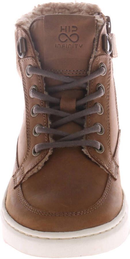Hip H2136 Sneakers Jongens Bruin - Foto 3