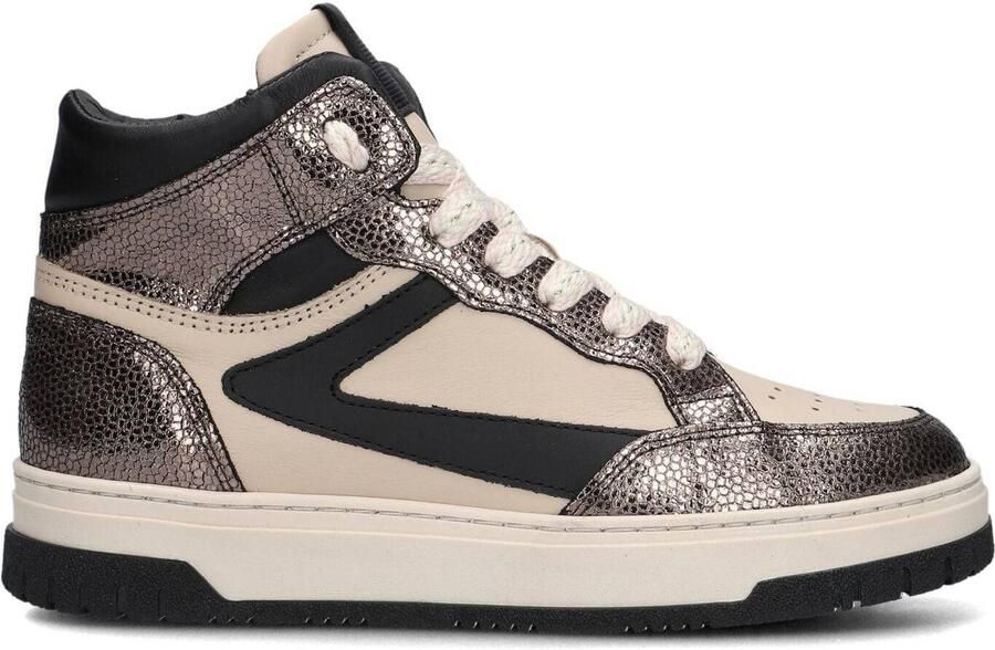 Hip H1197 Sneakers Meisjes Leren Sneaker Brons