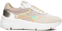 Hip H1835 Sneakers Leren Sneaker Meisjes Beige