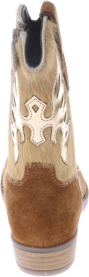 Hip suède cowboylaarzen cognac - Foto 3