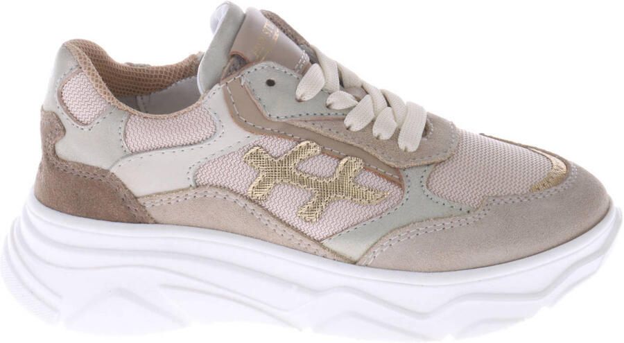 Hip Meisjes Lage sneakers H1521 Beige Suède