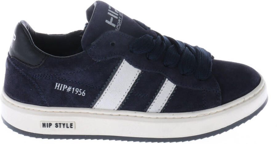Hip suède sneakers donkerblauw