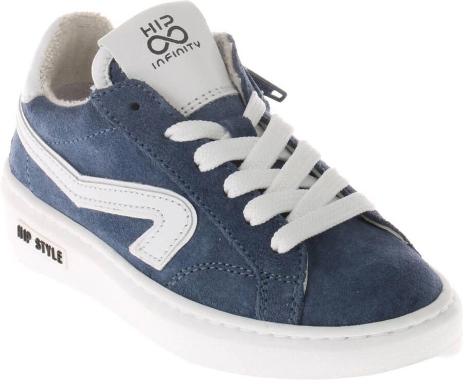 Hip suède sneakers donkerblauw - Foto 2