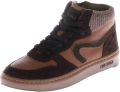 Hip suède sneakers donkerbruin Sneaker van - Donkerbruin