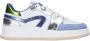 Hip leren sneakers lichtblauw Meisjes Leer 27 | Sneaker van - Thumbnail 1