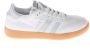 Hip leren sneakers wit - Thumbnail 1
