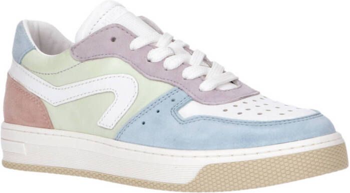 Hip sneakers lichtblauw combi Meisjes Leer Meerkleurig 31