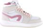 Hip sneakers wit lichtroze Meisjes Leer 40 - Thumbnail 1