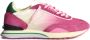 THE HOFF BRAND Lage Sneakers Dames Flame Maat: 38 Materiaal: Suède Kleur: Roze - Thumbnail 1