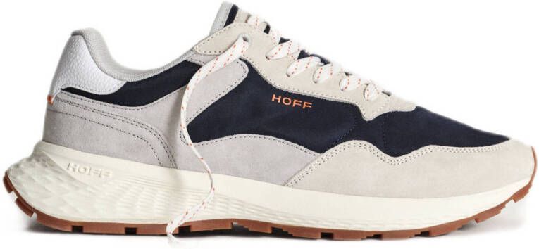 THE HOFF BRAND Lage Sneakers Heren Biarritz Ii Maat: 45 Materiaal: Suède Kleur: Beige