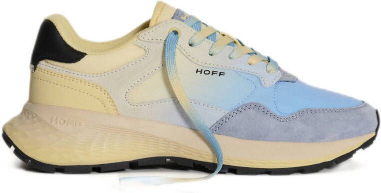 THE HOFF BRAND Lage Sneakers Dames Cartagena Maat: 40 Materiaal: Suède Kleur: Geel