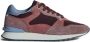 THE HOFF BRAND Lage Sneakers Dames Copenhagen Maat: 40 Materiaal: Suède Kleur: Rood - Thumbnail 1