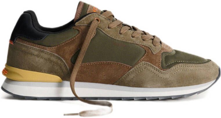 THE HOFF BRAND Lage Sneakers Heren Marseille Maat: 42 Kleur: Groen