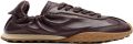 HOFF Sneakers van echt leer met logodetail model 'Bridge' - Donkerbruin