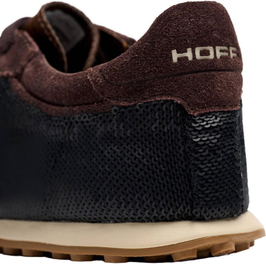 HOFF Bridge leren sneakers donkerbruin - Foto 2