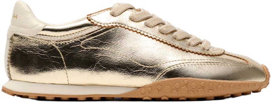 HOFF Bridge leren sneakers goud
