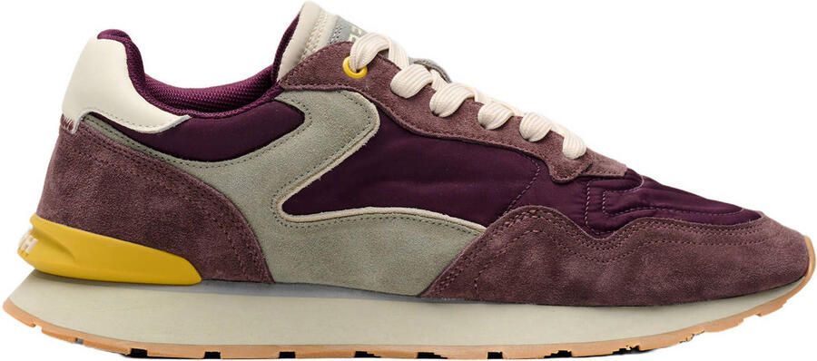 HOFF Sneakers van leermix met logodetail model 'City'