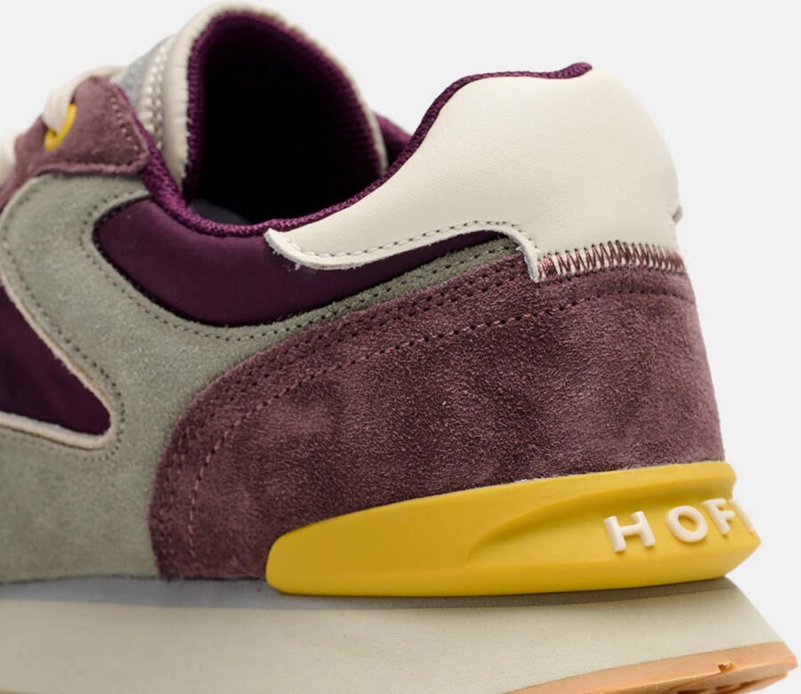 HOFF Sneakers van leermix met logodetail model 'City' - Foto 2