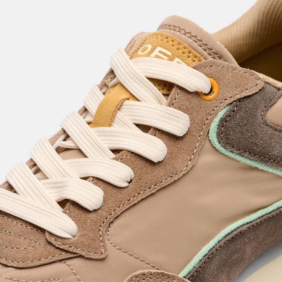 HOFF Sneakers van leermix met logodetail model 'City' - Foto 2