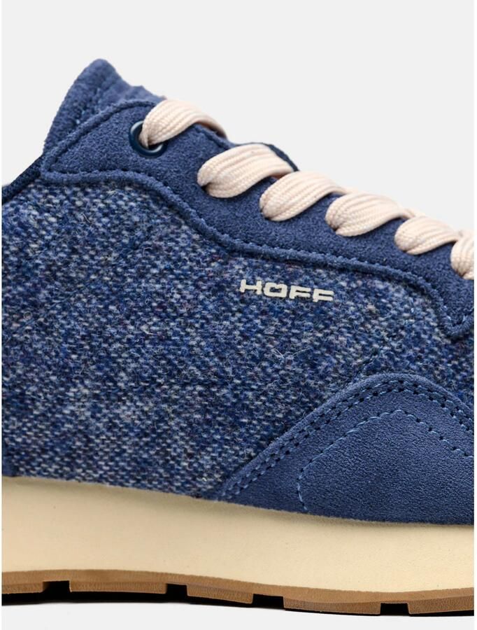 HOFF City leren suède sneakers donkerblauw - Foto 3