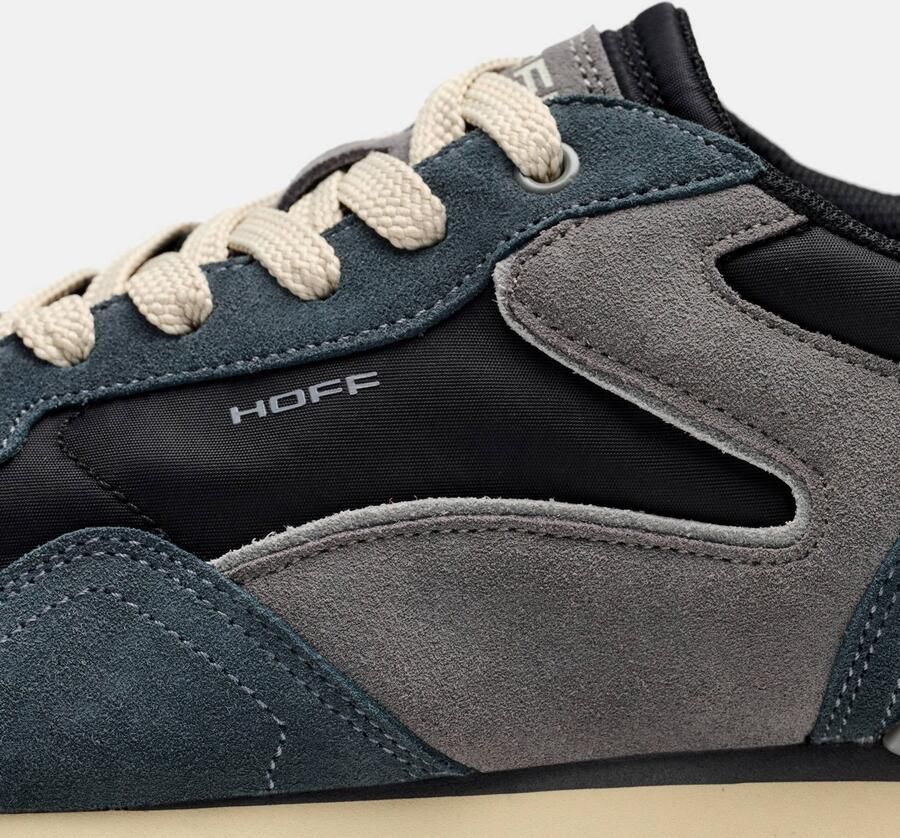 HOFF City leren suède sneakers donkerblauw - Foto 3