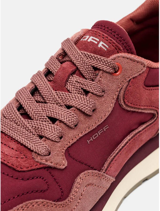 HOFF Sneakers van leermix met logodetail model 'City' - Foto 2