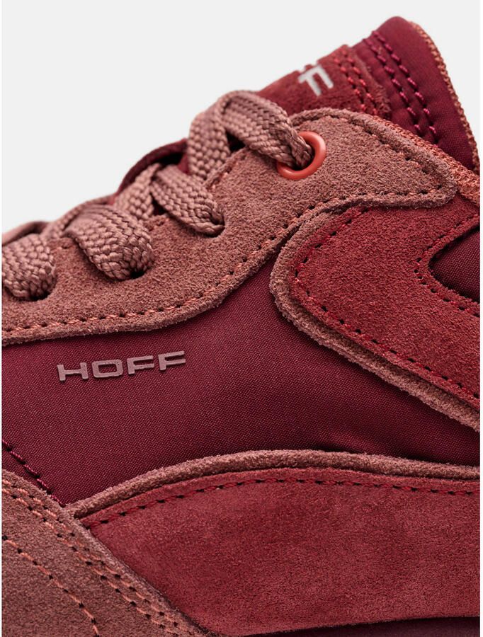 HOFF Sneakers van leermix met logodetail model 'City' - Foto 3