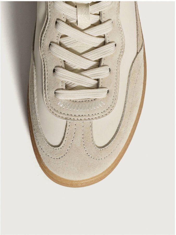 The Hoff Brand Park Sneakers Leren Sneaker Beige - Foto 2