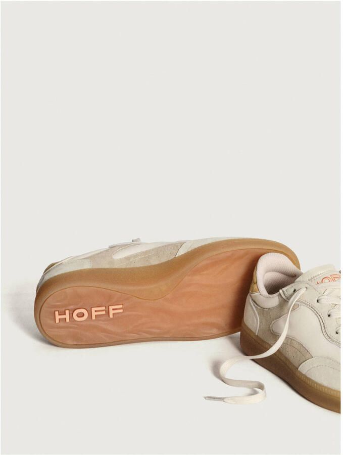 The Hoff Brand Park Sneakers Leren Sneaker Beige - Foto 2