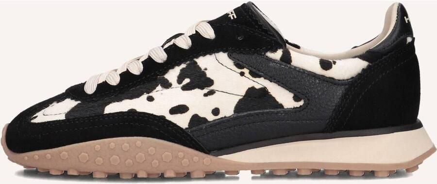 THE HOFF BRAND Lage Sneakers Bridge Mkii Print Suède Zwart - Foto 13
