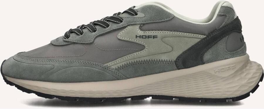 THE HOFF BRAND Lage Sneakers Heren City Mki Textiel Grijs - Foto 5