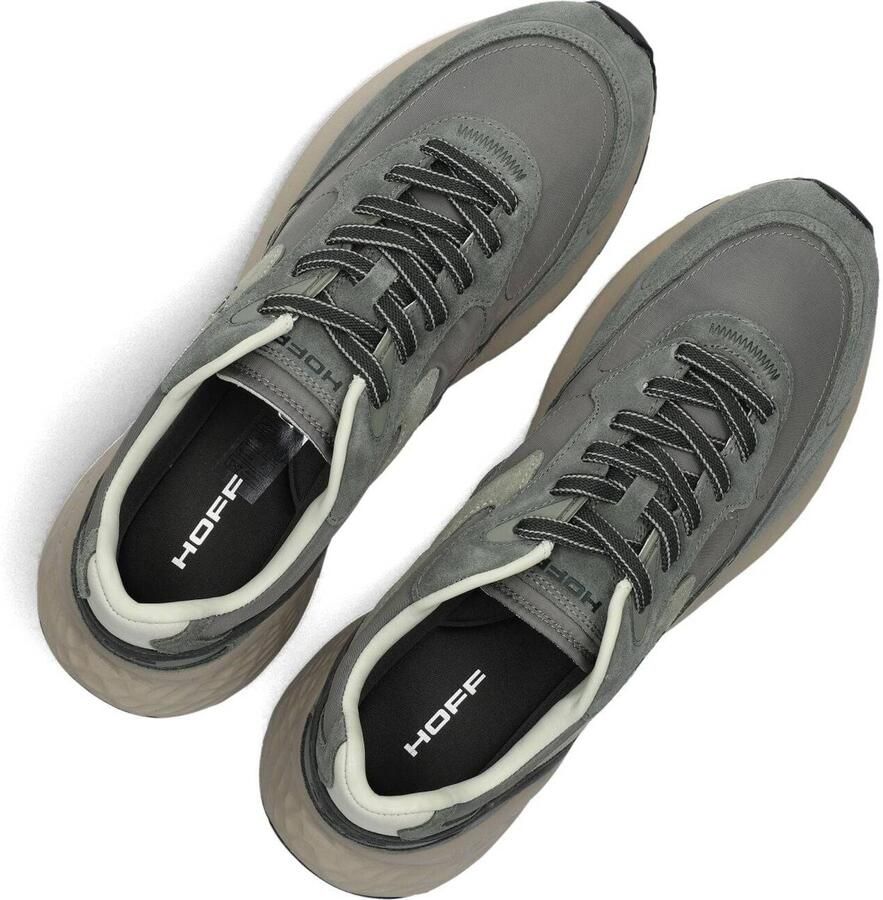 THE HOFF BRAND Lage Sneakers Heren City Mki Textiel Grijs - Foto 6