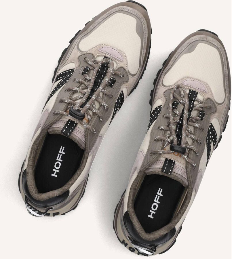 THE HOFF BRAND Lage Sneakers Heren City Off Road Leer Grijs - Foto 2